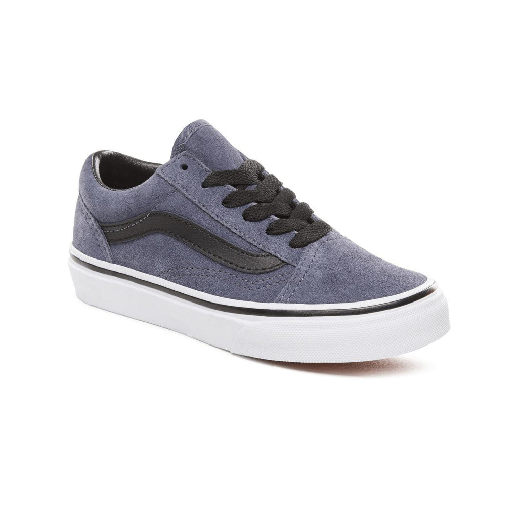 Vans Kids Old Skool (Suede) Grisaille Black - 50-50 Skate Shop