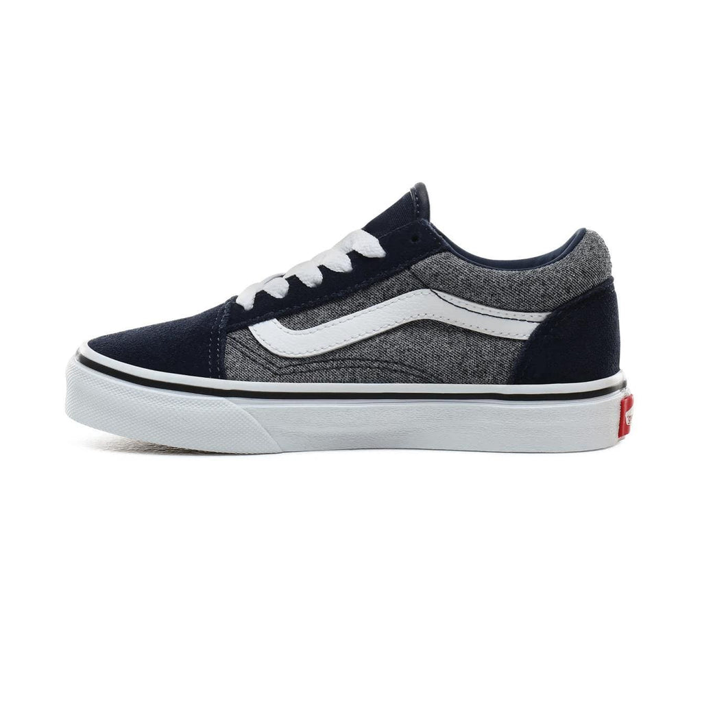 Vans Kids Old Skool (Suede) Suiting Dress Blues - 50-50 Skate Shop