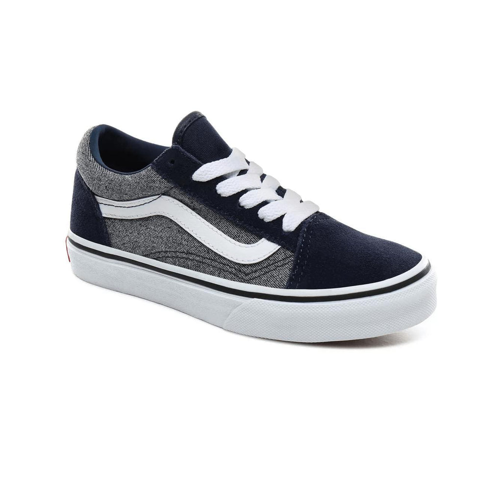 Vans Kids Old Skool (Suede) Suiting Dress Blues - 50-50 Skate Shop