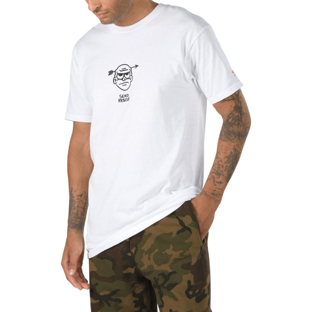 Vans x Cult Short Sleeve Tee White - 50-50 Skate Shop