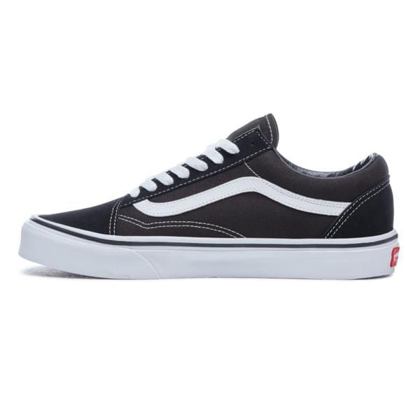 Vans Mens and Womens Old Skool Black And White - 50-50 Skate Shop