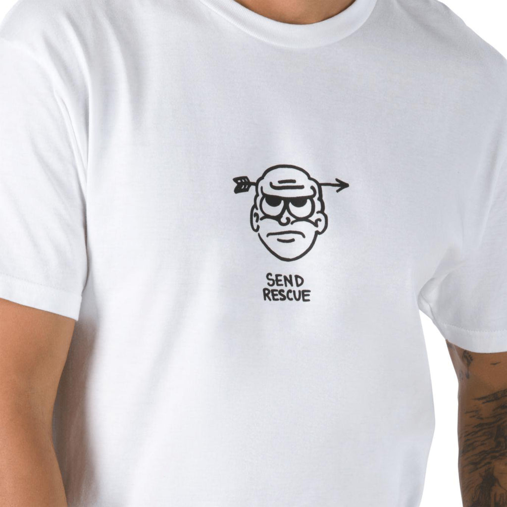 Vans x Cult Short Sleeve Tee White - 50-50 Skate Shop