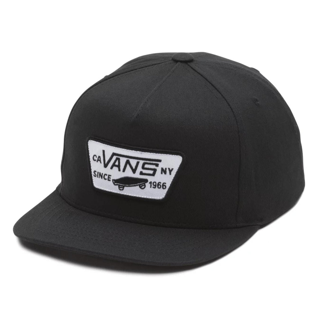 Vans Full Patch Snapback Hat True Black - 50-50 Skate Shop