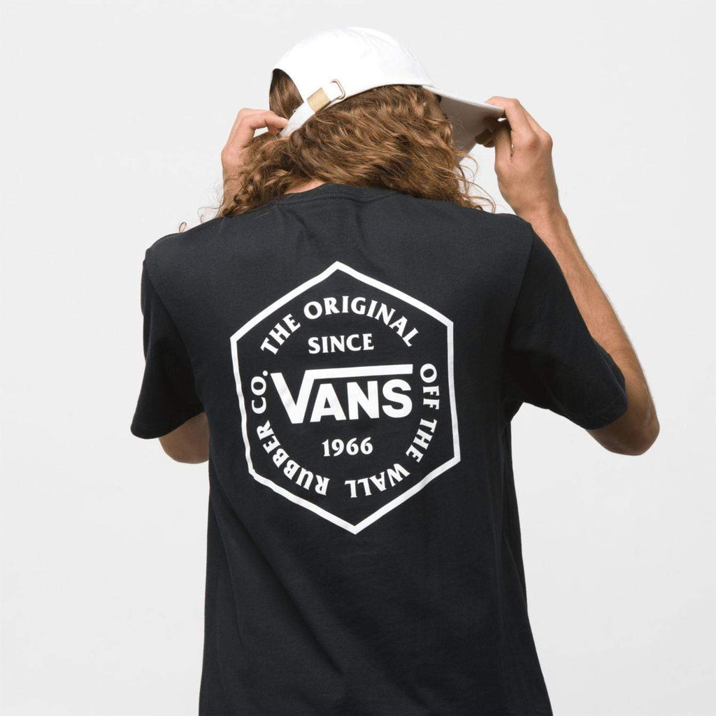 Vans Hex Bolt Short Sleeve Tee Black - 50-50 Skate Shop