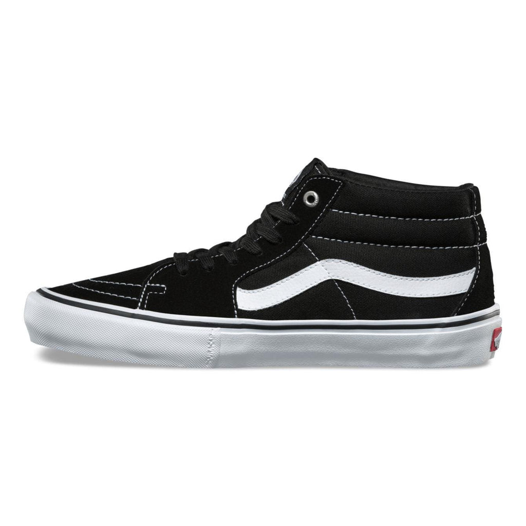 Vans SK8 MID Pro Black/White - 50-50 Skate Shop
