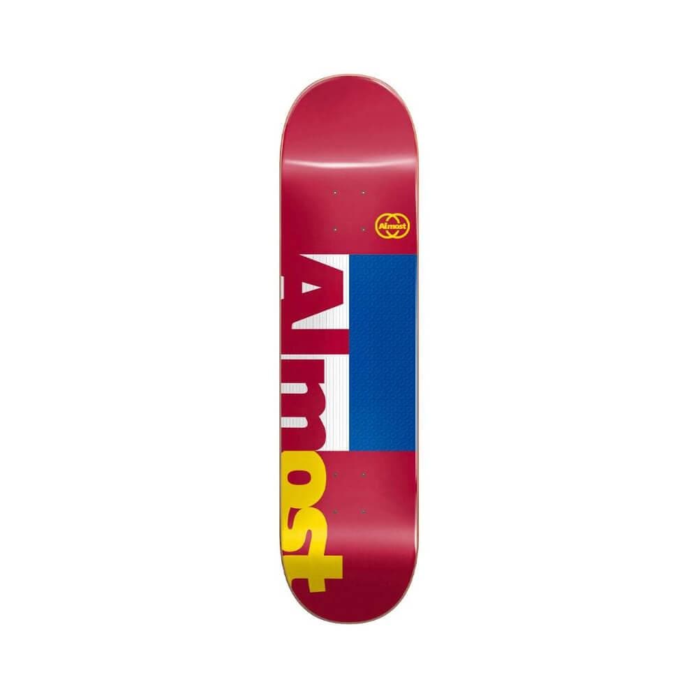 Almost Skateboard Deck Ivy League Impact Light 8.5" x 32.3" John Dilo 14.5" WB - 50-50 Skate Shop