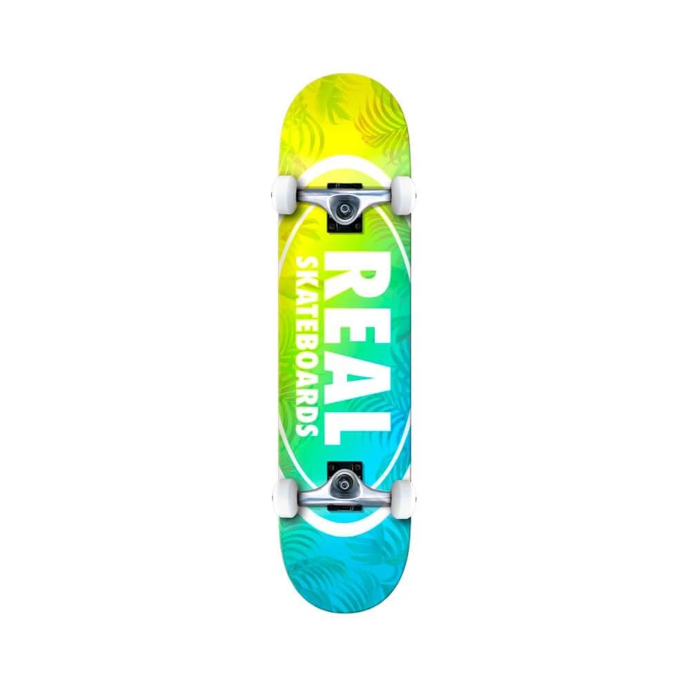 Real Skateboard Complete Island Oval 7.3" x 29.25" 13" WB - 50-50 Skate Shop
