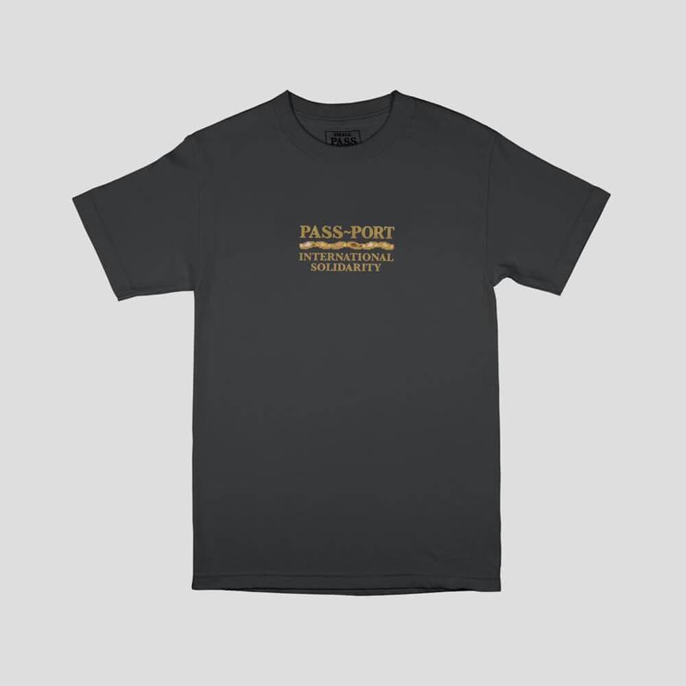 Passport Skate International Solidarity Tee Tar - 50-50 Skate Shop