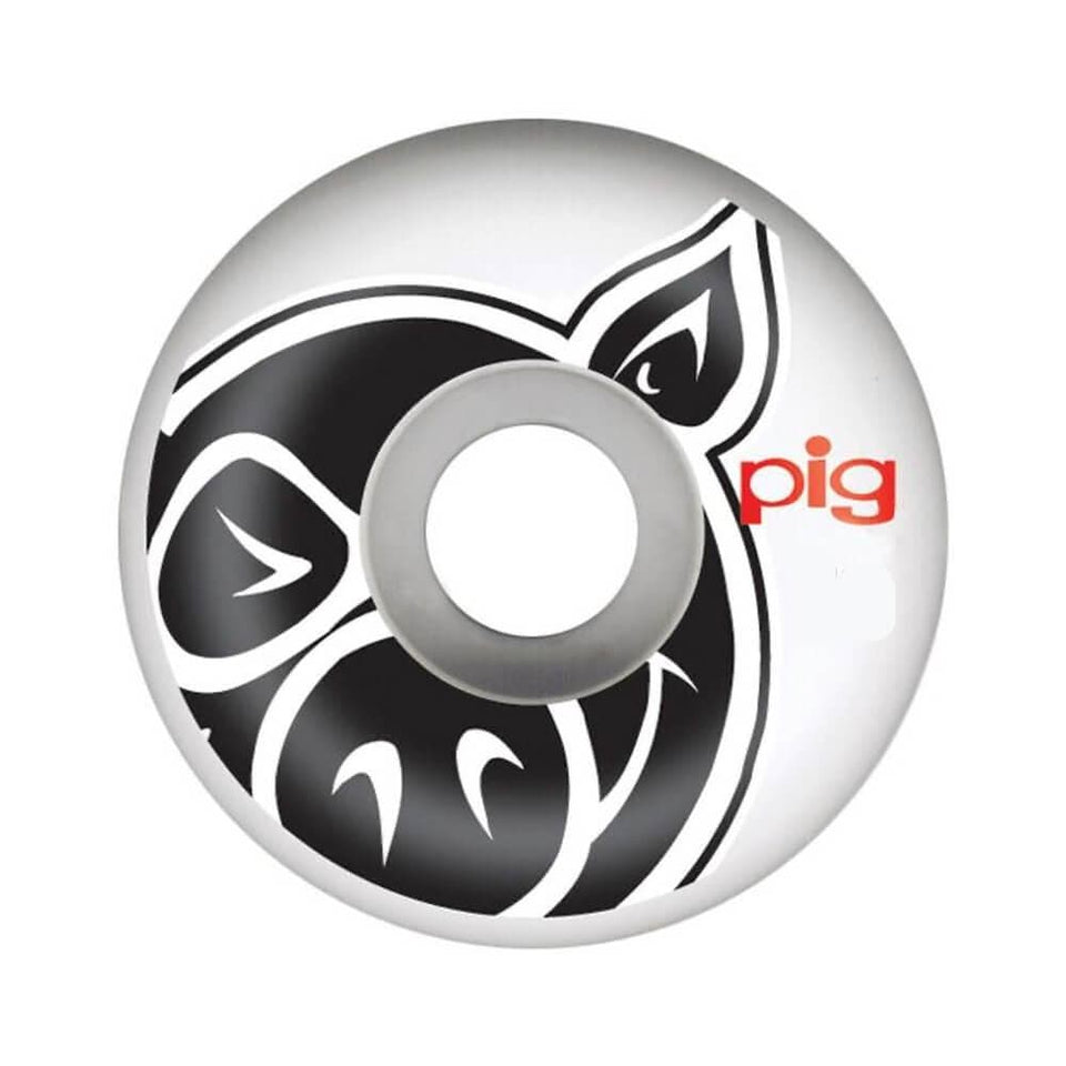 Pig Skateboard wheels Proline Head Natural 50mm 99a - Set of 4 - 50-50 Skate Shop