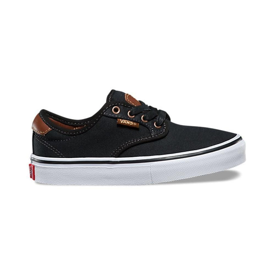 Vans Kids Chima Ferguson Pro (Brushed Twill) Black - 50-50 Skate Shop