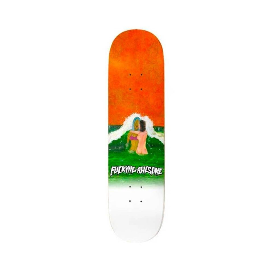 Fucking Awesome Skateboard Deck Wave Painting 8.5" x 31.91" 14.18" WB - 50-50 Skate Shop