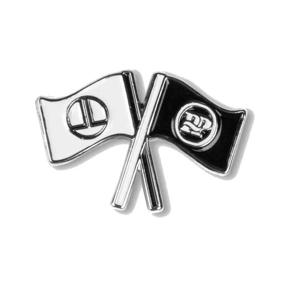 Passport Skate Flag Die Struck Pin - 50-50 Skate Shop
