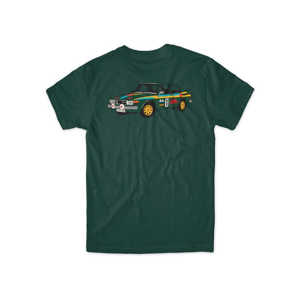 Chocolate Tee Rally Short Sleeve Forest Green - 50-50 Skate Shop