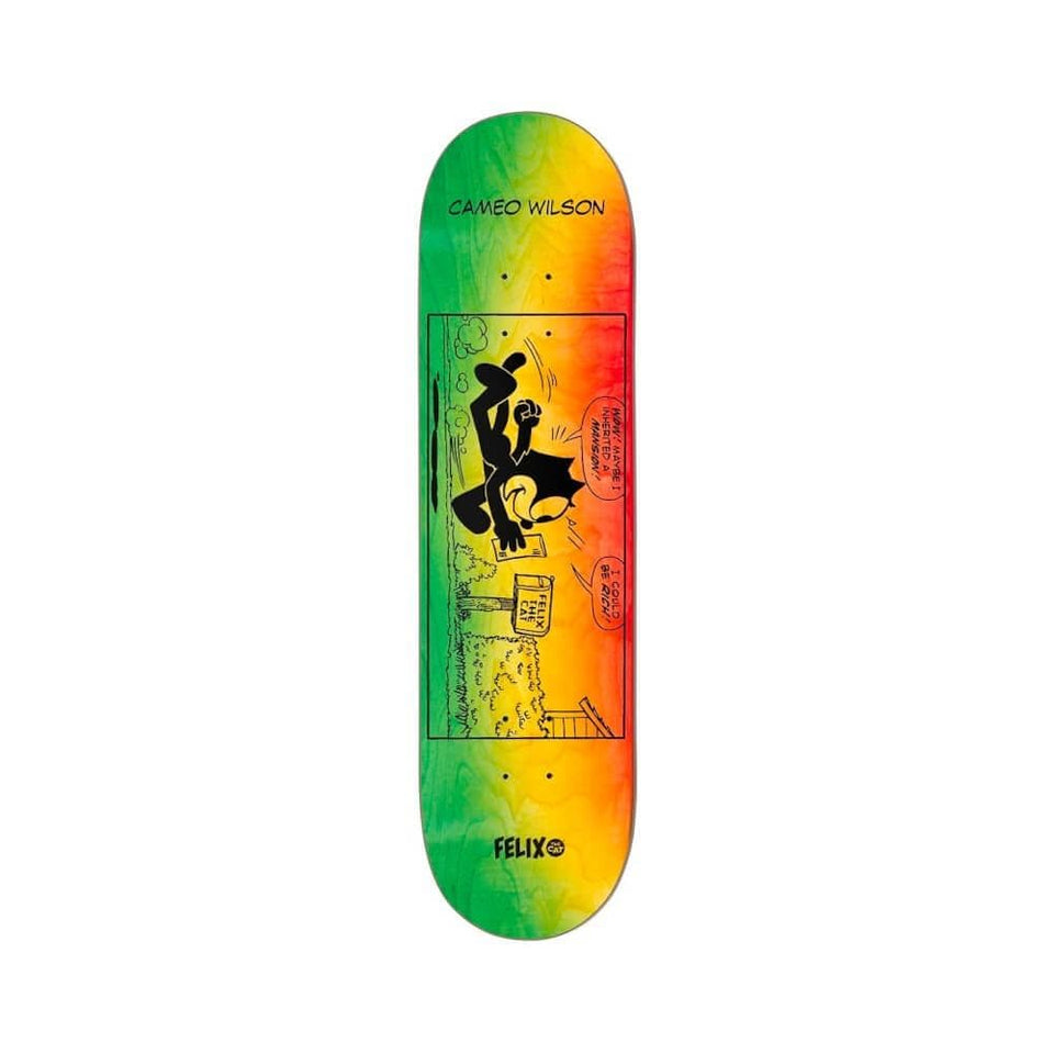 Darkstar Skateboard Deck Felix Future R7 8.25" x 31.9" Cameo Wilson 14.25" WB - 50-50 Skate Shop