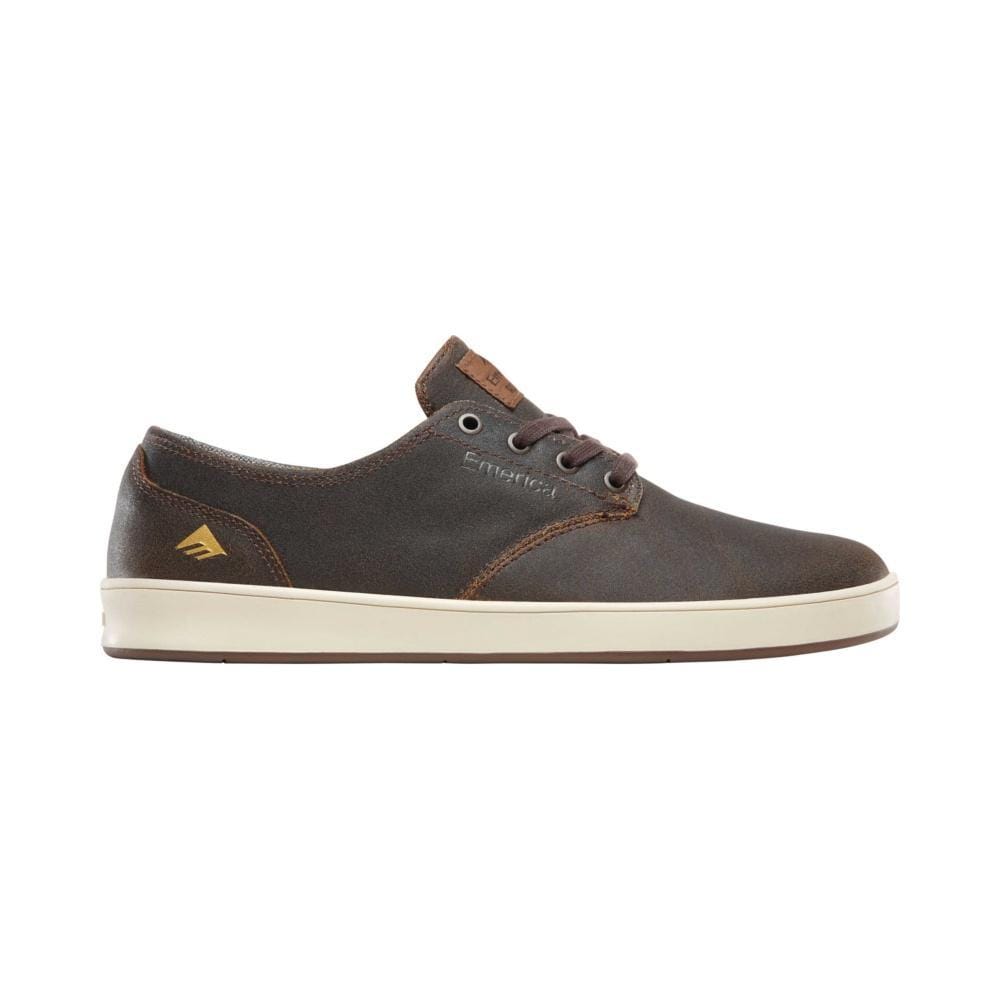 Emerica Mens The Romero Laced Brown/Gum/Gold - 50-50 Skate Shop