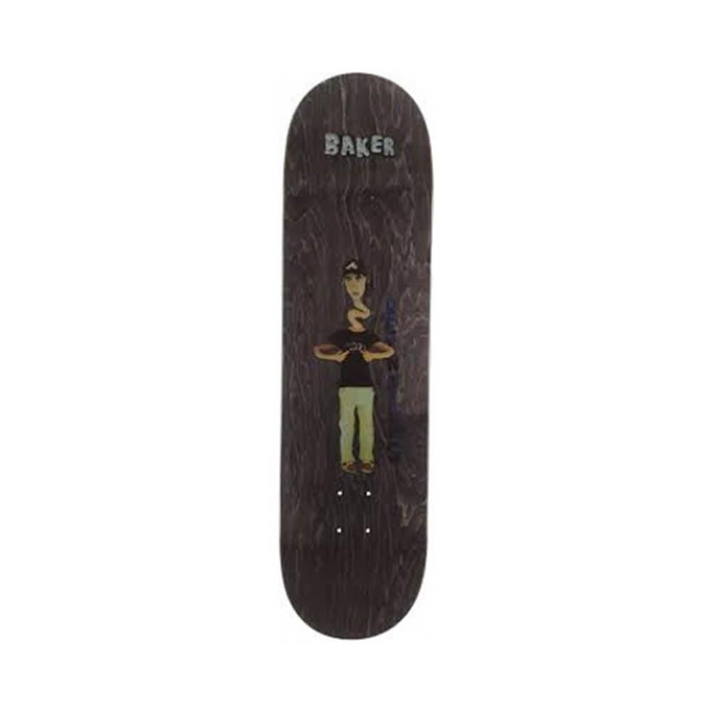 Baker Skateboard Deck Reynolds Kazi 8.5" x 32" Black 14.5" WB Mellow Concave - 50-50 Skate Shop