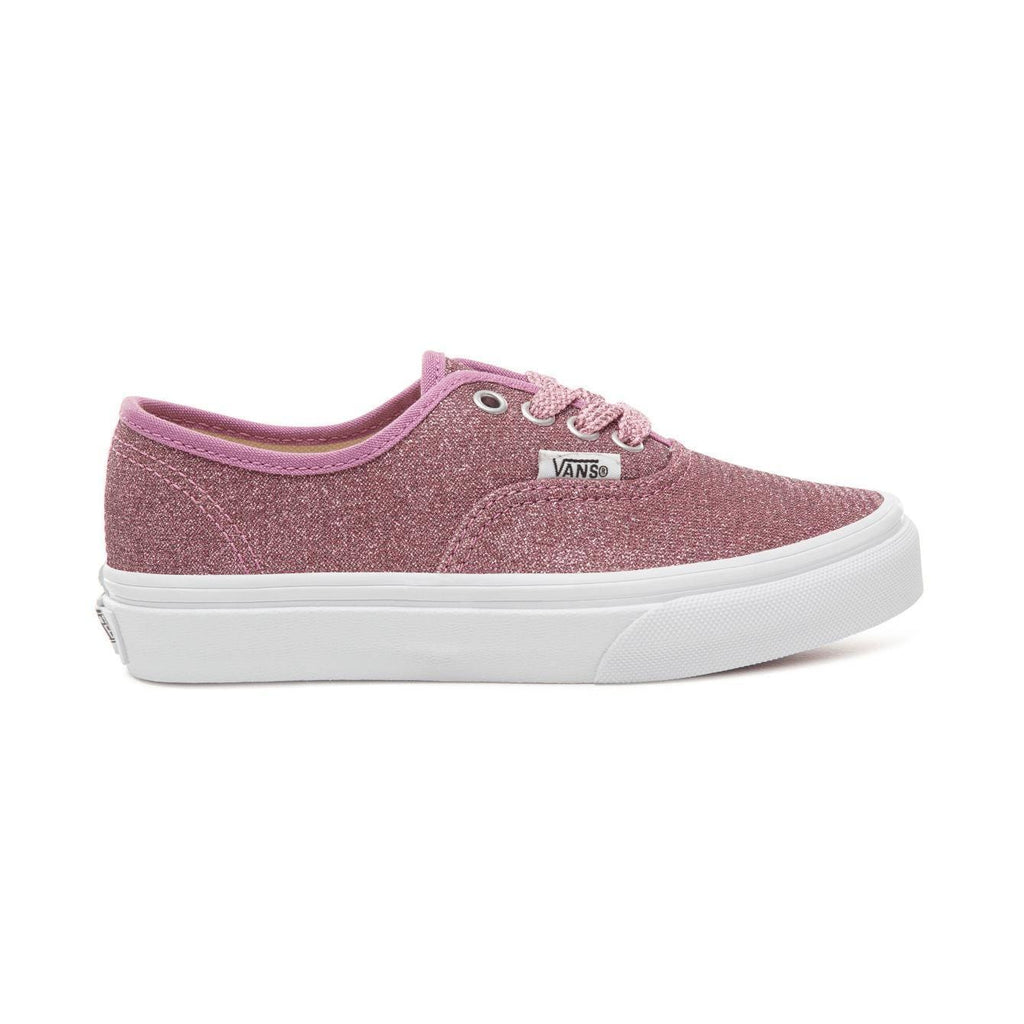 Vans Kids Authentic (Lurex Glitter) Pink True White - 50-50 Skate Shop