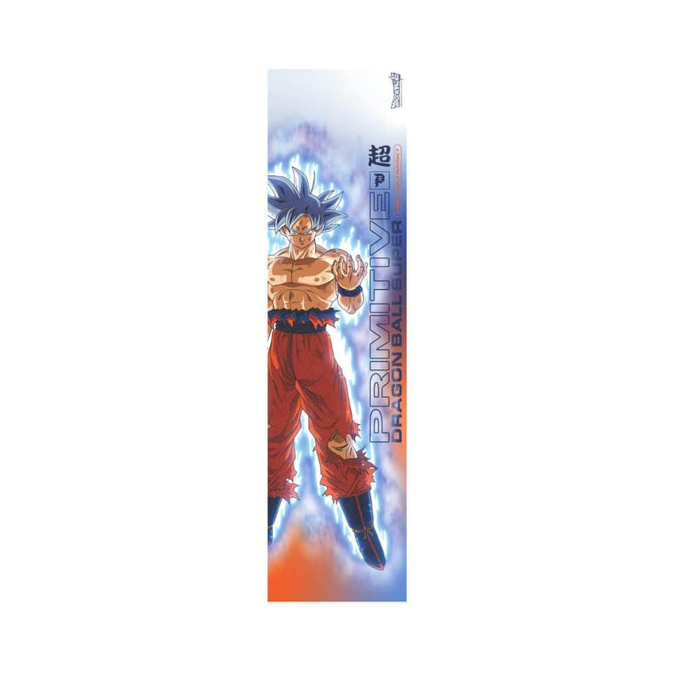 Primitive x Dragon Ball Z 2 Griptape Goku Ultra Instinct Orange 9" x 33" - 50-50 Skate Shop