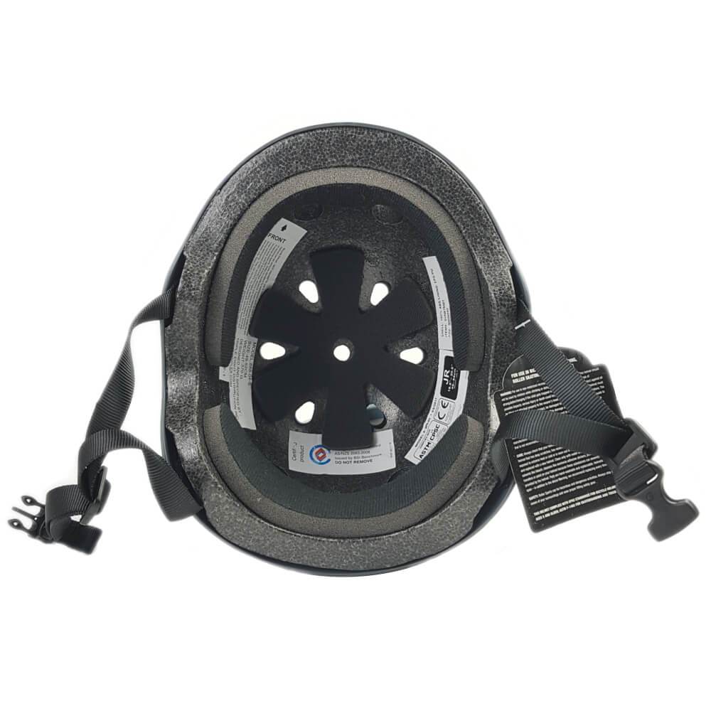 Seven Skates Certified Skateboard Helmet Grey - Junior Size - 50-50 Skate Shop