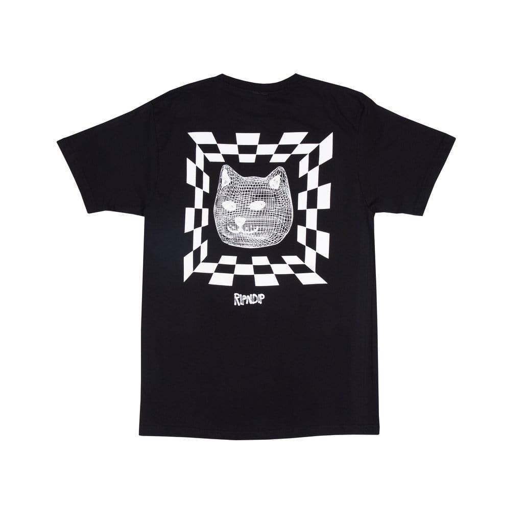 Ripndip Illusion Tee Black - 50-50 Skate Shop