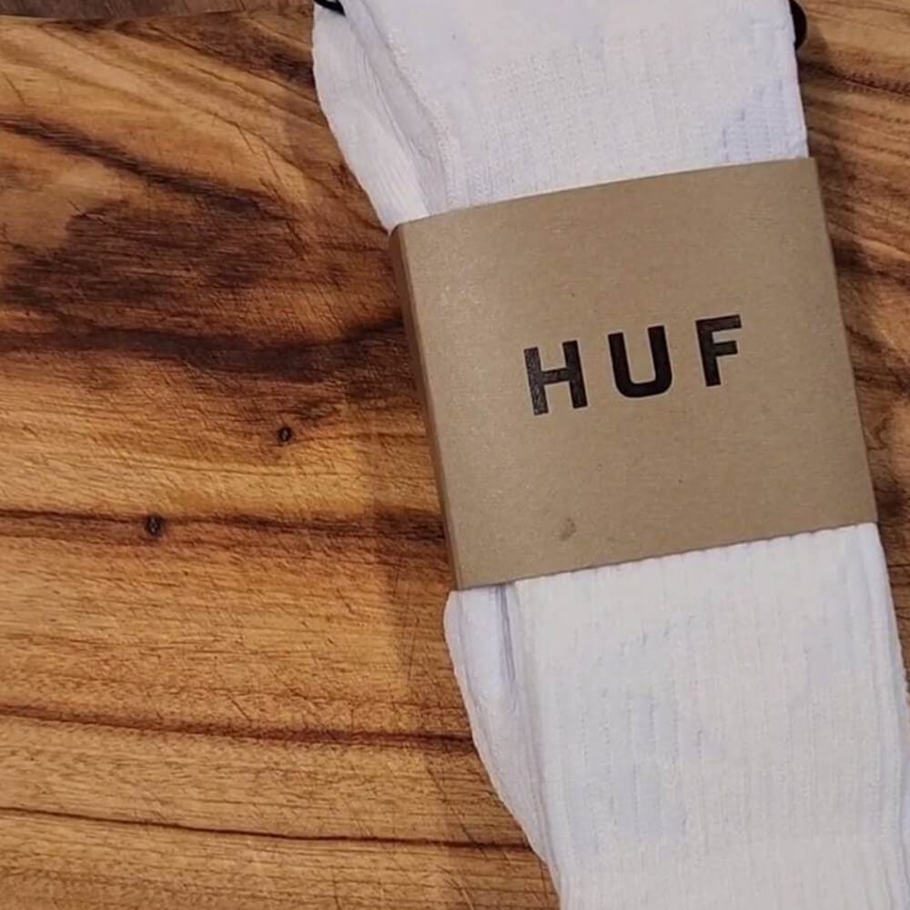 Huf DIY Plantlife Sock White - 50-50 Skate Shop
