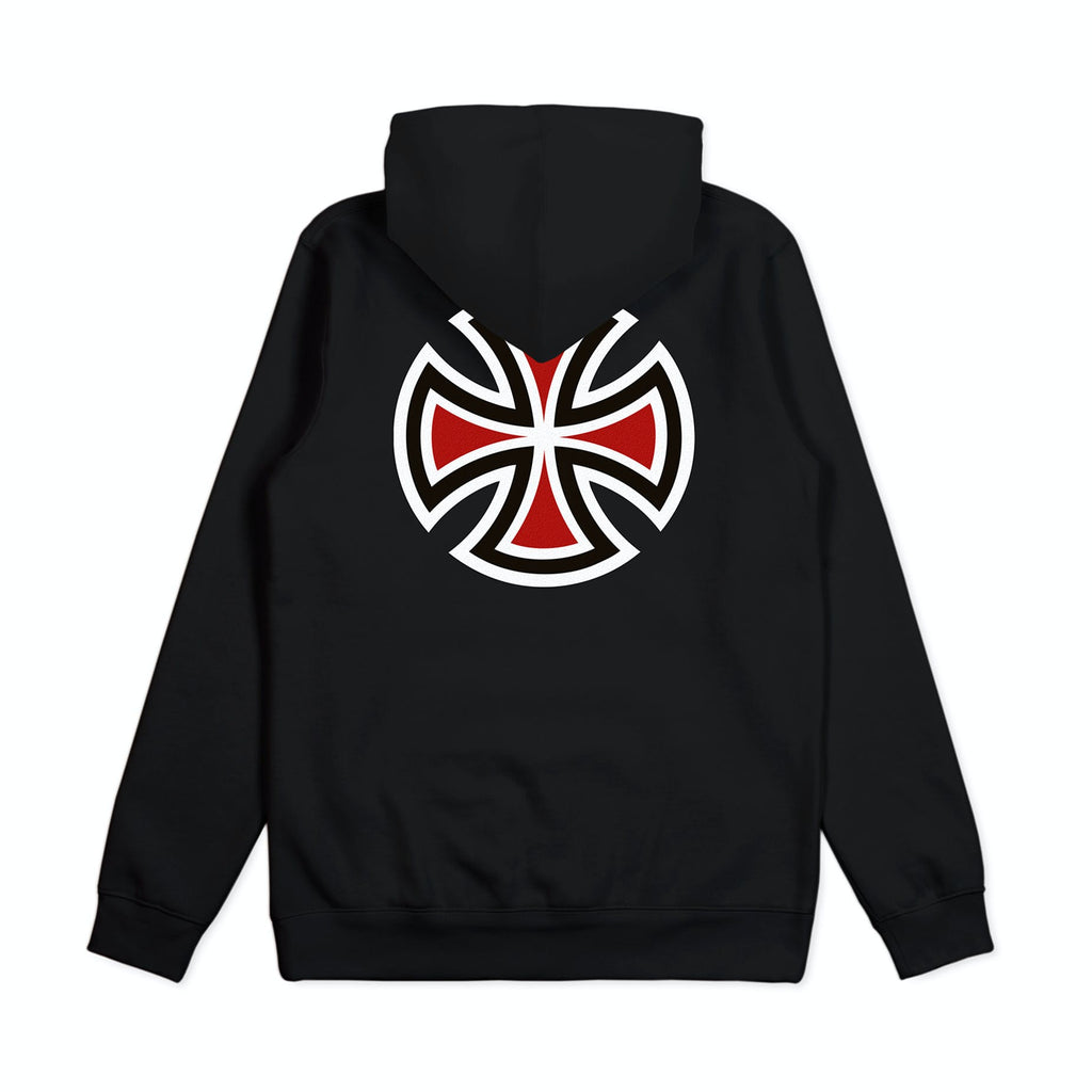 Independent Bar Cross Youth Pop Hoodie Black - 50-50 Skate Shop