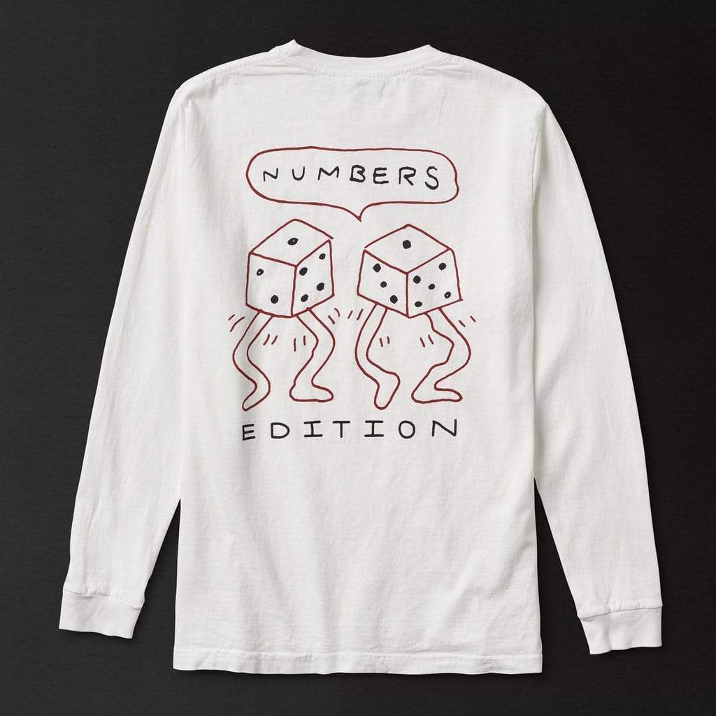 Numbers Edition Loaded Dice Long Sleeve Tee - 50-50 Skate Shop