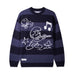 Butter Goods x Smurf Stripe Knit Sweater Navy - 50-50 Skate Shop