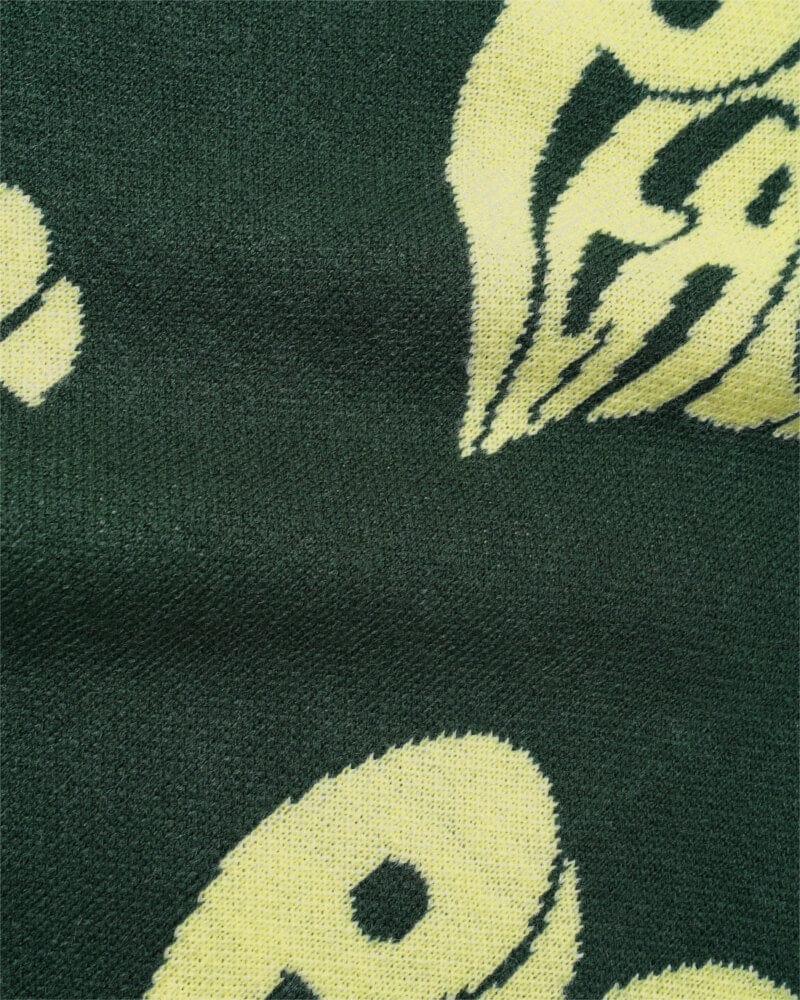 Butter Goods Peace Knit Vest Forest - 50-50 Skate Shop