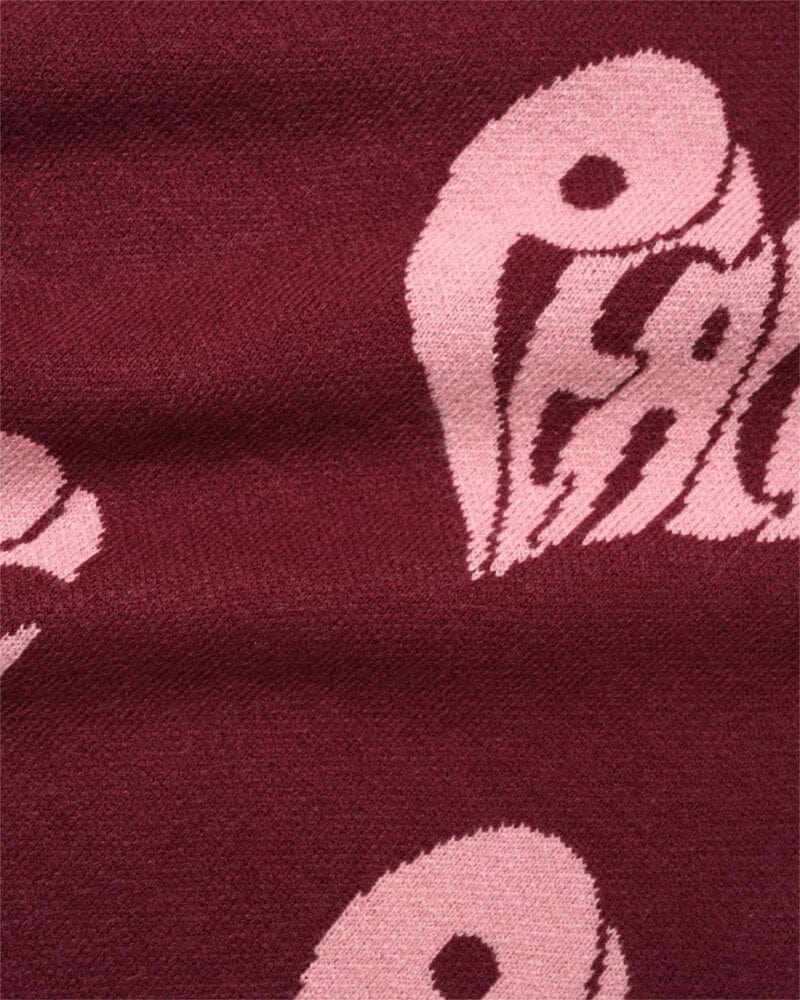 Butter Goods Peace Knit Vest Wine - 50-50 Skate Shop