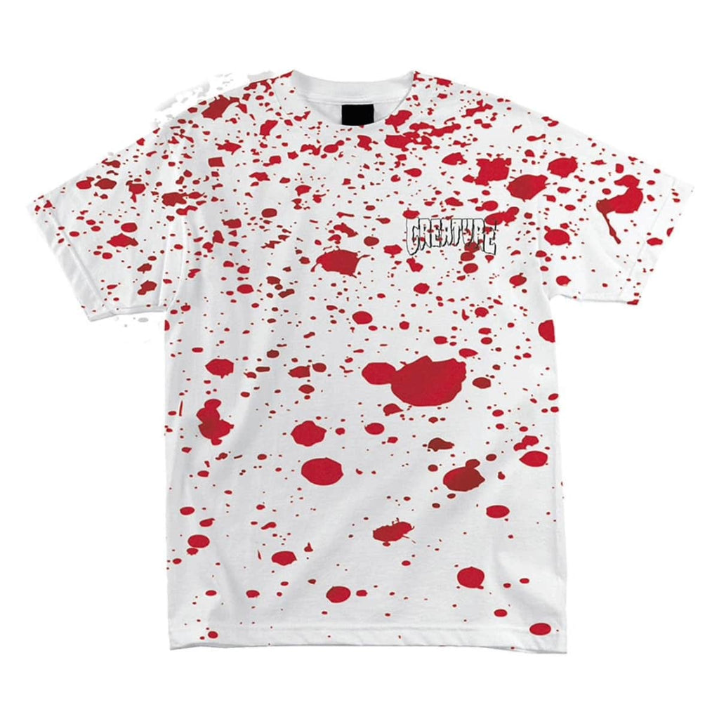 Creature x Gwar Short Sleeve Tee Blood Splatter - 50-50 Skate Shop