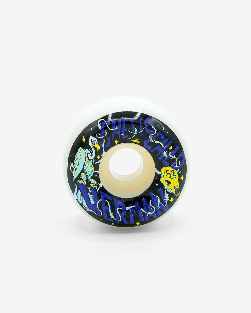 Ghetto Child Skateboard Wheels Mojave Bryan Herman 52mm 99a Conical Cut - Set of 4 - 50-50 Skate Shop