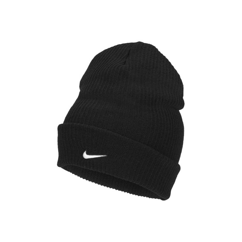 Nike Beanie Utility Swoosh - Black White - 50-50 Skate Shop