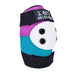 187 Adult Six Pack Skate Pad Set Knee Elbow Wrist Guards Pink Teal - 50-50 Skate Shop