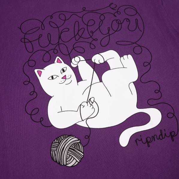 Ripndip Tangled Tee Purple - 50-50 Skate Shop