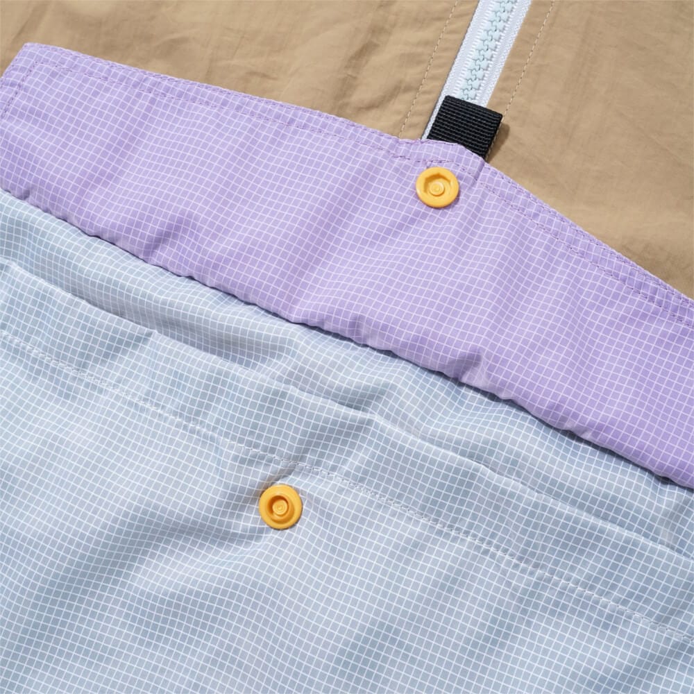 Butter Goods Ripstop Paneled Jacket Tan - 50-50 Skate Shop