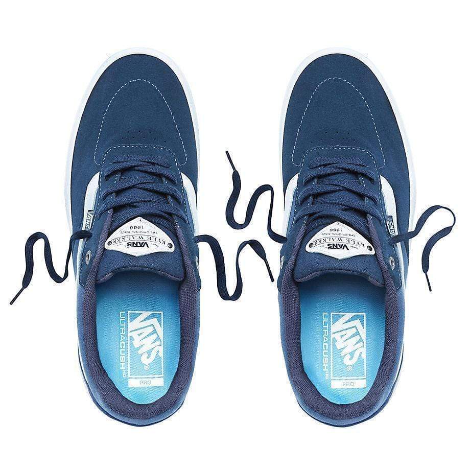 Vans Mens Kyle Walker Pro Dress Blues Vintage Indigo White - 50-50 Skate Shop