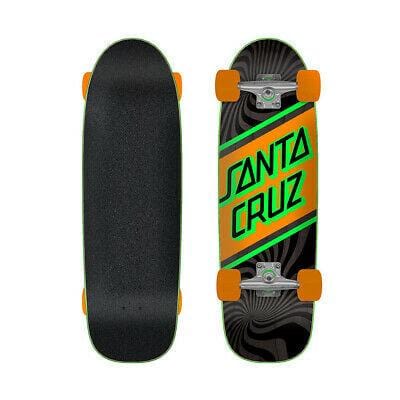 Santa Cruz Skateboard Complete Street Skate Cruzer OG 8.79" x 29.05" Black Orange Green 14.75" WB - 50-50 Skate Shop