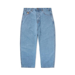 Butter Goods Santosuosso Denim Jeans Washed Indigo (brown hat) - 50-50 Skate Shop