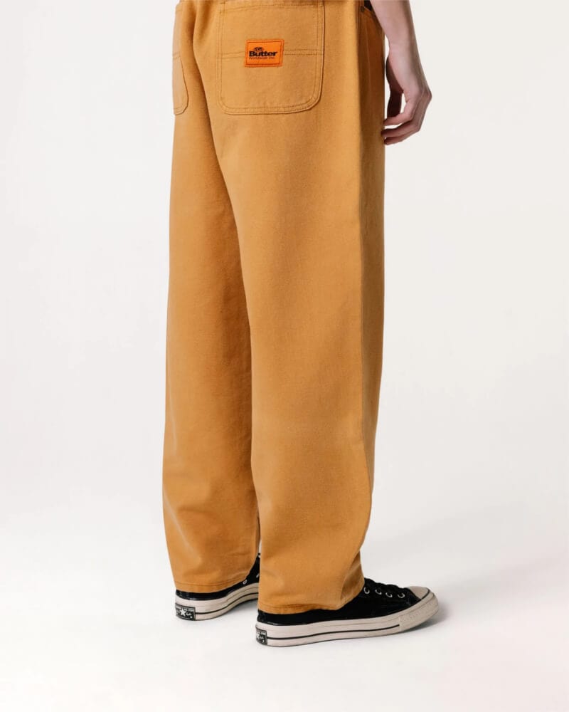 Butter Goods Denim Pants Santosuosso Washed Indigo with Green Hat Logo - 50-50 Skate Shop