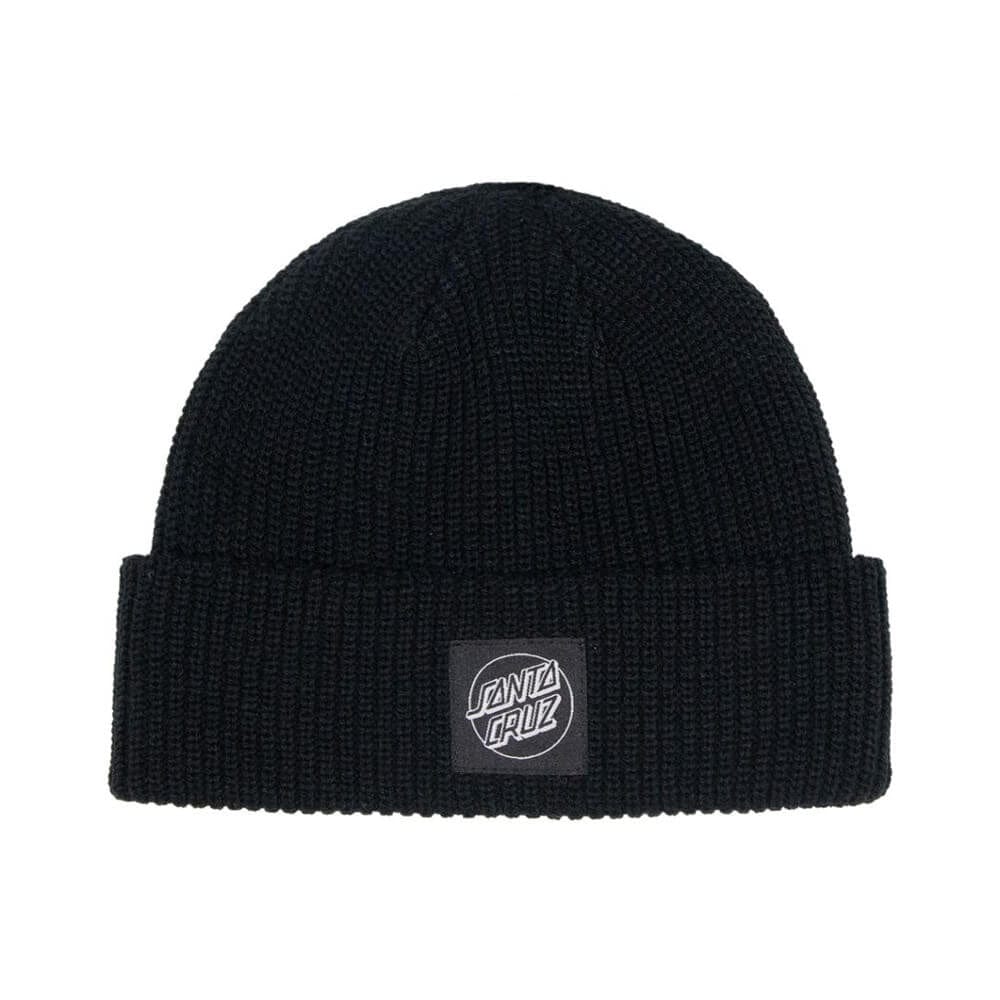 Santa Cruz Womens Beanies Opus Dot Black - One Size Fits Most - 50-50 Skate Shop