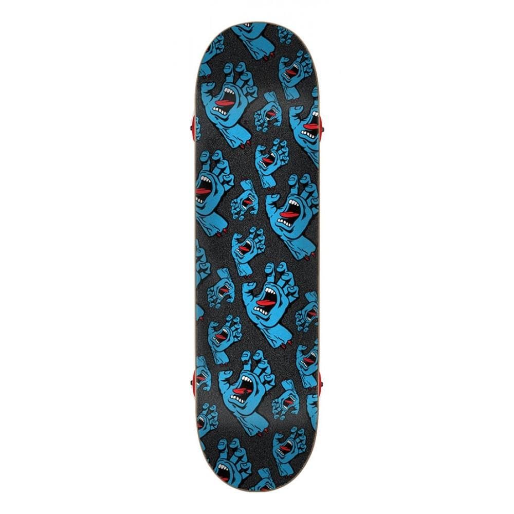 Santa Cruz Skateboard Complete Classic Dot Super Micro 7.25" x 27" Black Red 10.5" WB - 50-50 Skate Shop