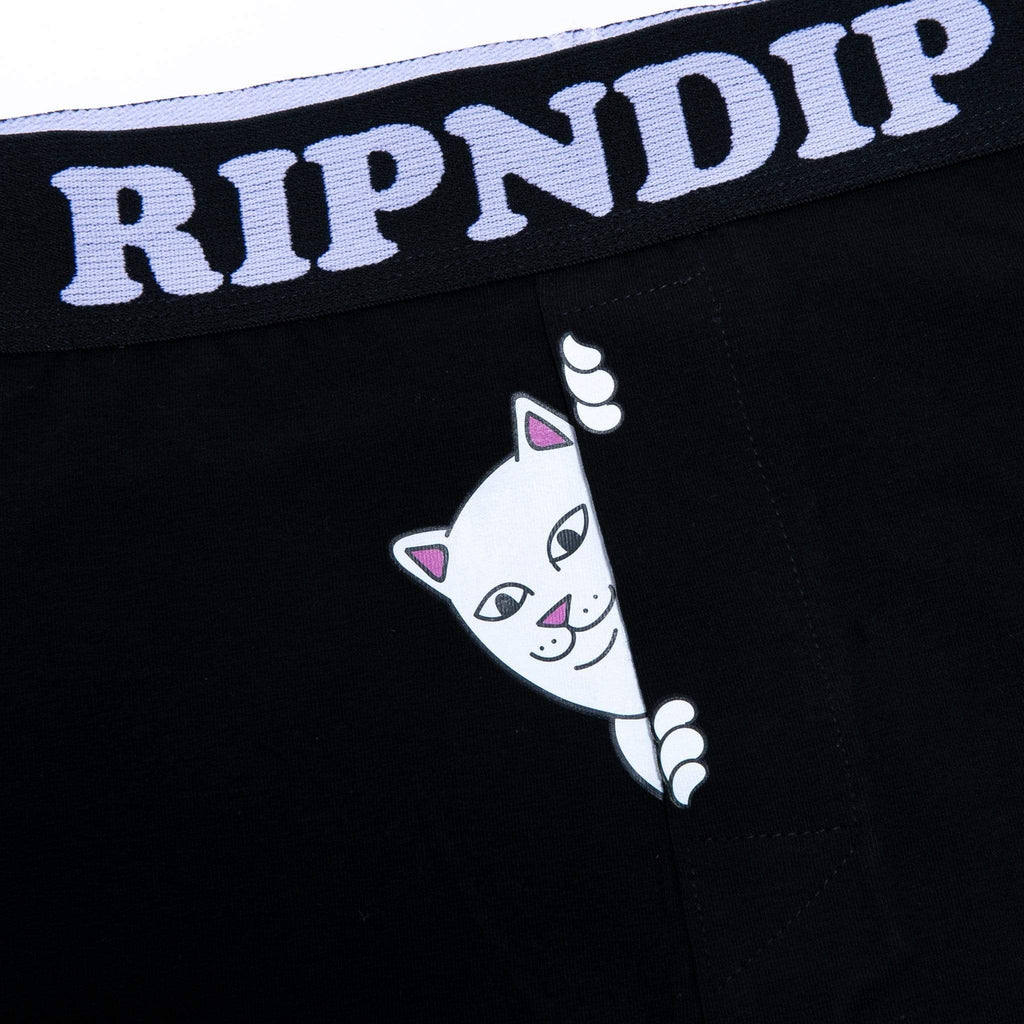 Ripndip Peek A Nermal Boxes Black - 50-50 Skate Shop