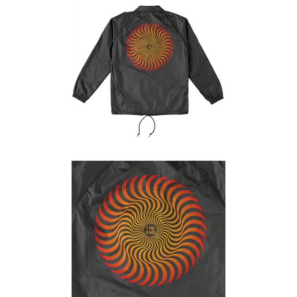 Spitfire Jacket Youth Classic Swirl Fade Red Gold Black - 50-50 Skate Shop