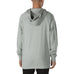 Vans Stacked Rubber Pull Over Hoodie Cement Heather - 50-50 Skate Shop