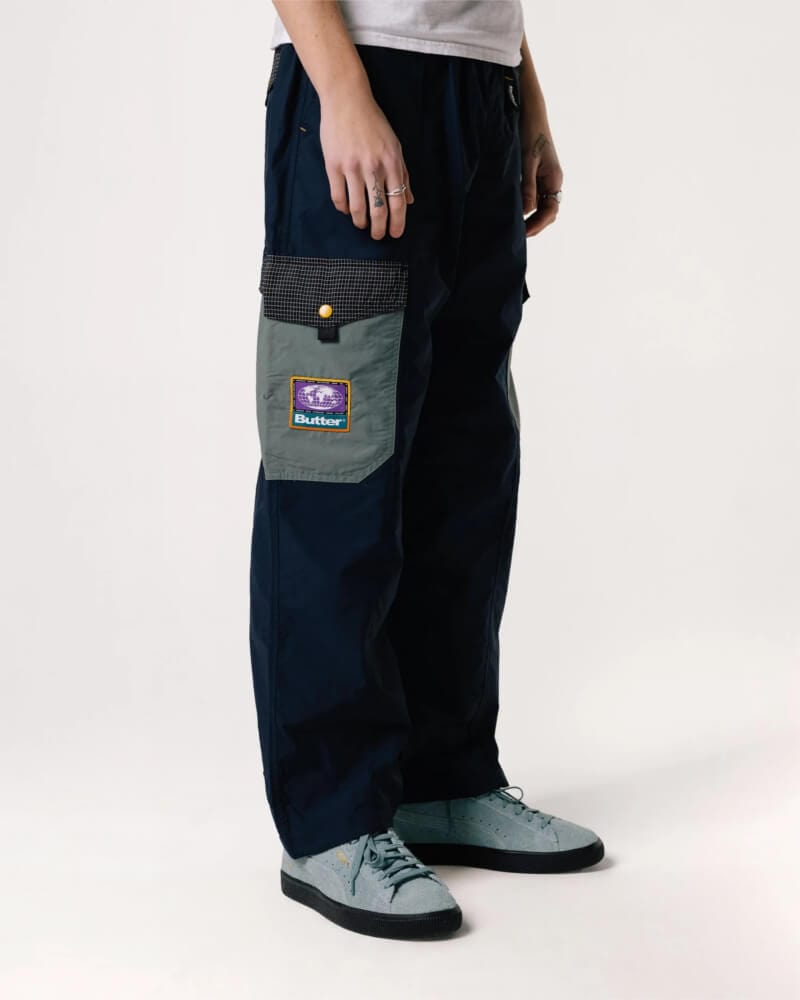 Butter Goods Cargo Pants Summit Navy - 50-50 Skate Shop