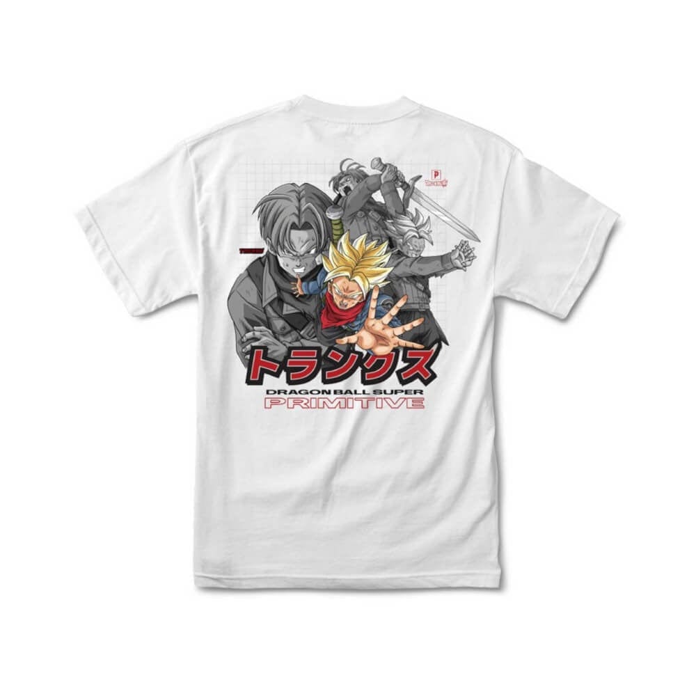Primitive Tee Trunks Phase White - 50-50 Skate Shop