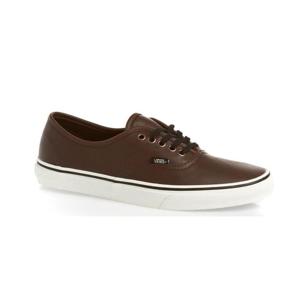 Vans Authentic Aged Leather Brown 50 50 Skate Shop
