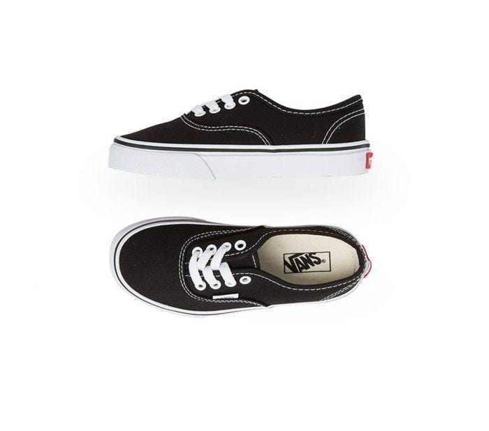 Vans Kids Authentic Black/True White - 50-50 Skate Shop