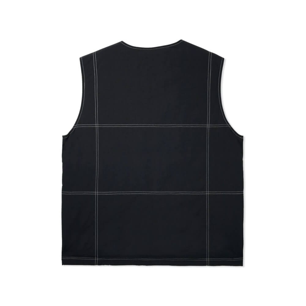 Butter Goods Reversible Vest Black Army - 50-50 Skate Shop
